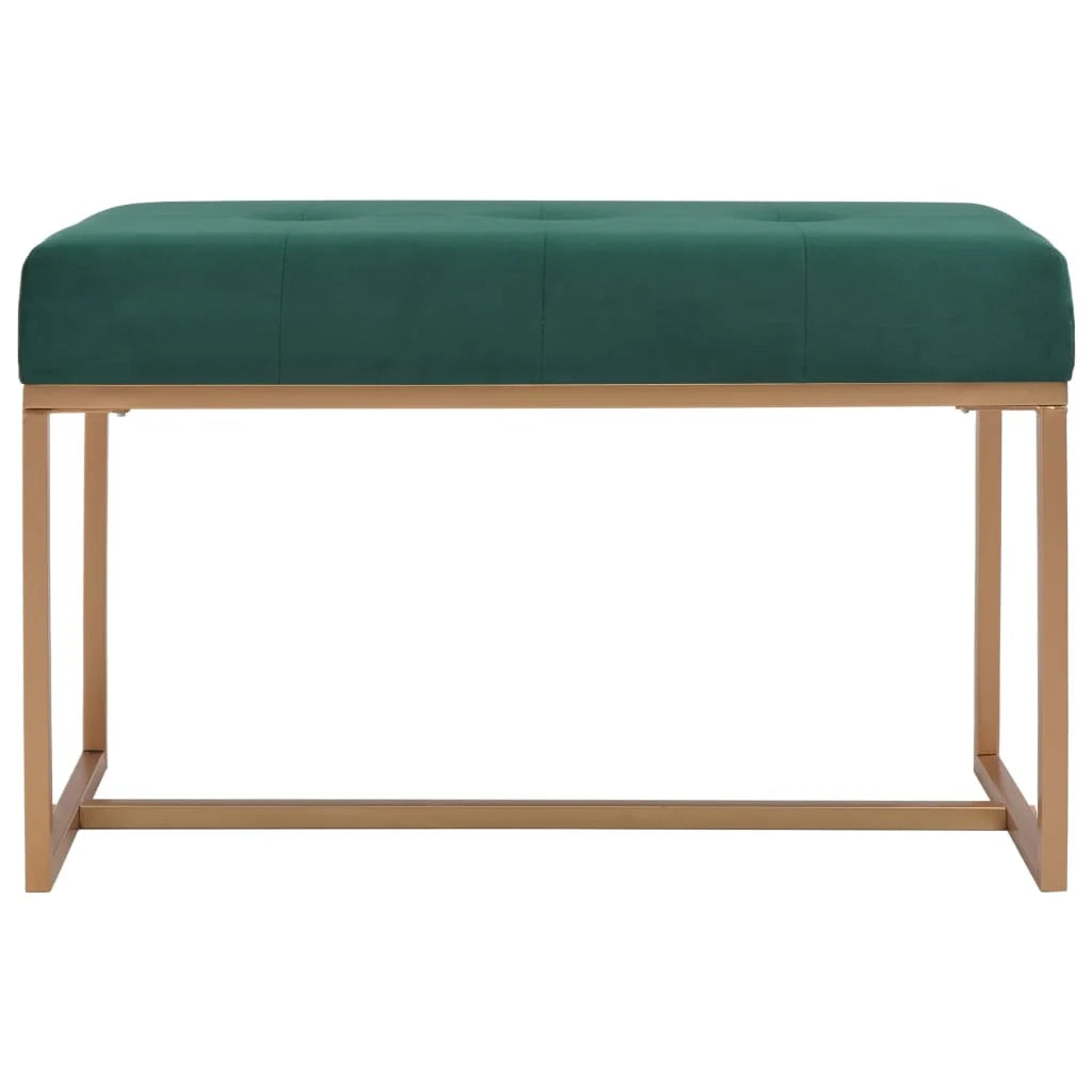Panca/panca 80 x 36 x 45 cm velluto verde 02_0021246