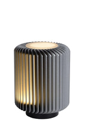 Lampada tavolo Lucide Turbin LED 5W 3000K alluminio
