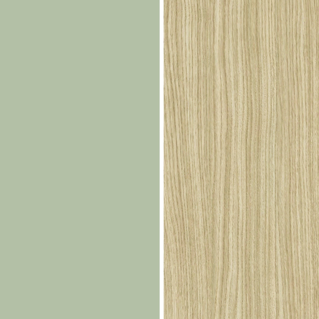 Curino, Mobile Porta tv 3 Ripiani Made in Italy, 240x45x51.5h cm Verde