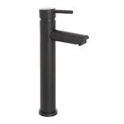 Miscelatore lavabo alto nero opaco con piletta click clack  York