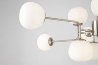Lampadario Modern in Metallo Erich Nickel