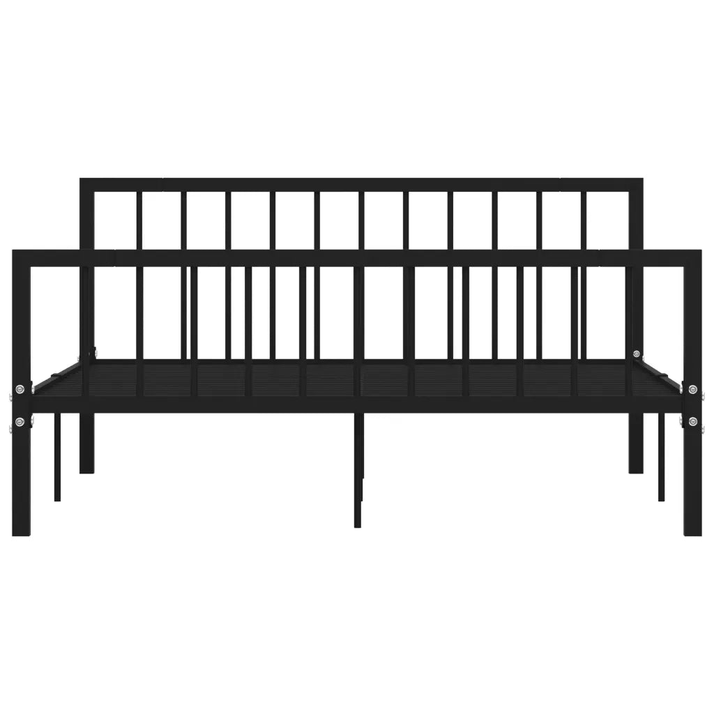 Giroletto Nero in Metallo 160x200 cm 284572