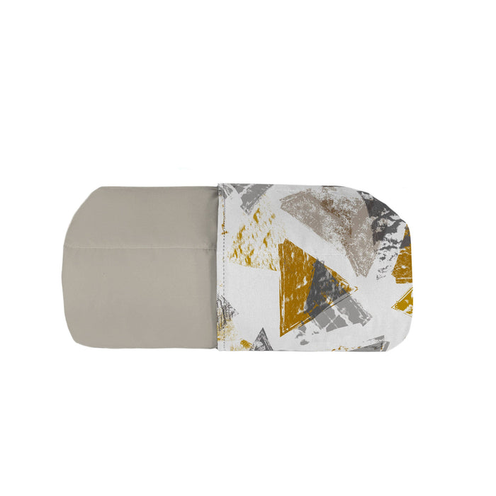 Trapuntino Singolo 100gr con Stampa in Microfibra Urban Giallo