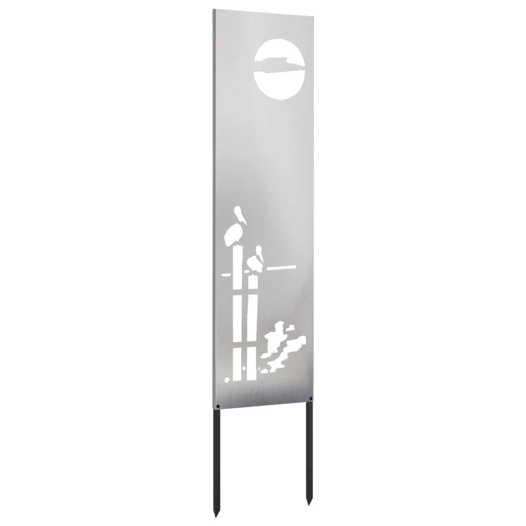 Schermo per privacy in giardino Traforo Argento 32 x 140 cm CFW9561070