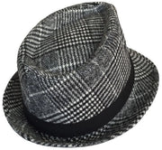 Cappelli unisex retro per autunno/inverno, cappelli eleganti per uomini, fedora, fedora trendy