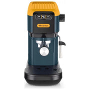 Ariete 1399 Macchina da caffè espresso Mango Yellow, Per polvere e cialde ESE, 1300 W, Capacità 1,1L, 15 bar di pressione, Filtro 1, 2 tazze e cialda ESE, Cappuccino, Giallo