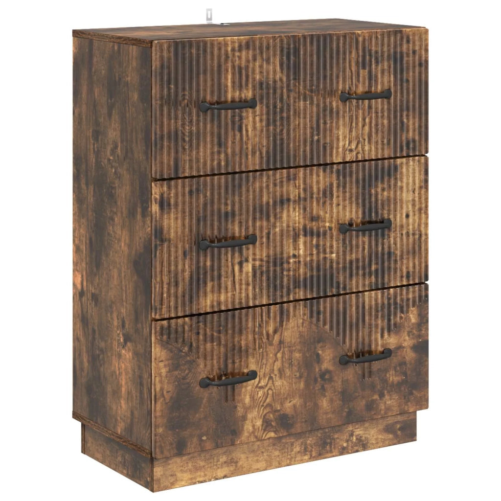 Mobile con Cassetti Rovere Fumo 66 x 34,5 x 87 cm 895300