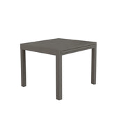 Tavolo allungabile in alluminio 90/180x90x75h cm colore Taupe mod. Hawaii