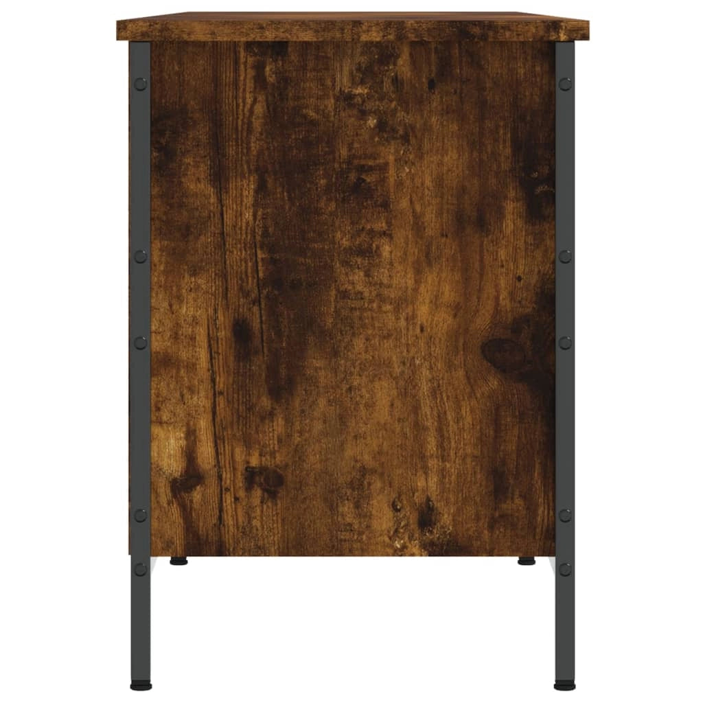 Scarpiera mobile contenitore per scarpe mobile per ingresso/corridoio/soggiorno 131 x 35 x 50 cm legno ingegnerizzato marrone 02_0021553