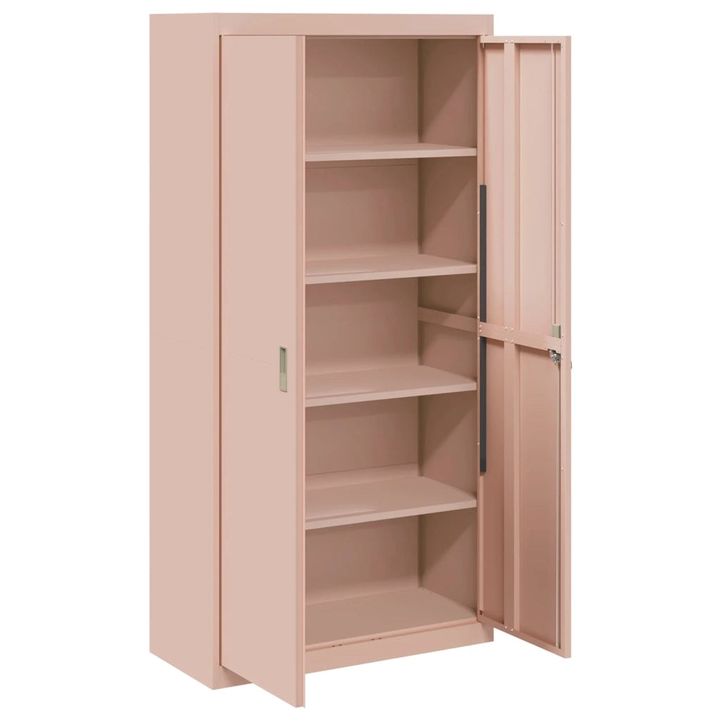 Armadio Rosa 90 x 40 x 180 cm Acciaio