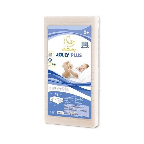 Materasso lettino italbaby 010.0300 jolly plus anallergico - 010 0300