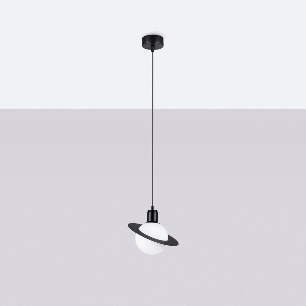 Lampada a sospensione HYPERION 1 nero