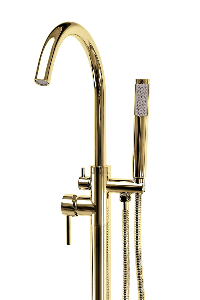 Rubinetto Indipendente Rea Lungo Gold