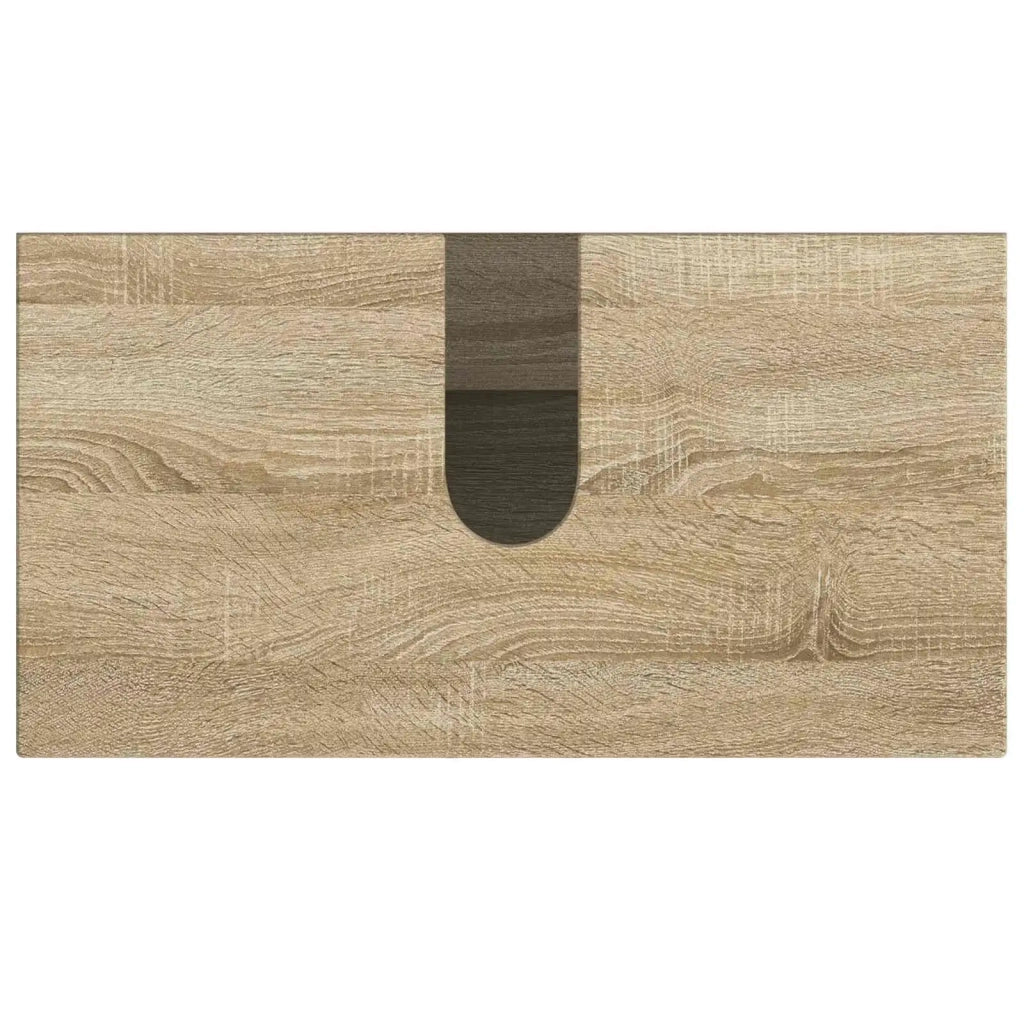 Armadio per Lavabo da Bagno DELFT Rovere Sonoma 897007