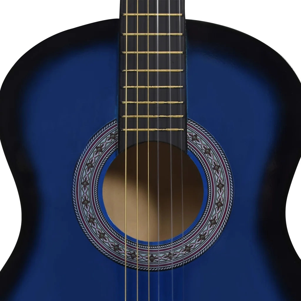 Chitarra Classica per Principianti con Custodia Blu 3/4 36" CFW4026434