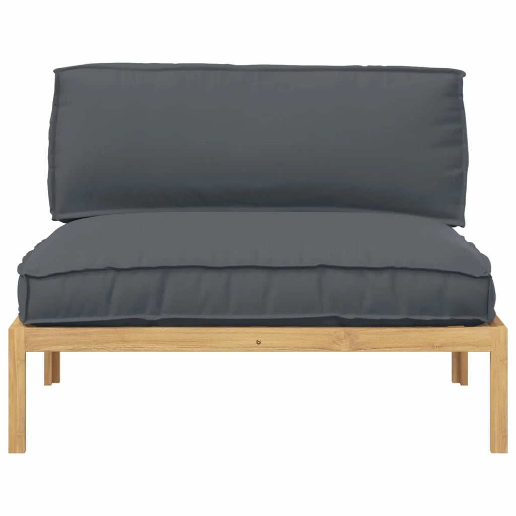 Set di divani con cuscino Antracite 120 x 92 x 69 cm 3418206