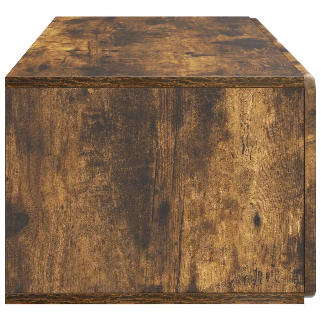 Mobile Porta TV da Muro Rovere Fumo 78,5 x 41 x 30 cm