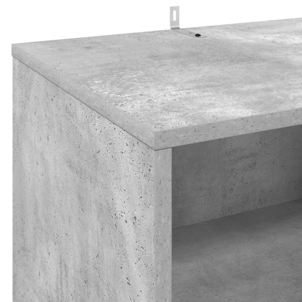 Supporto per Giradischi Grigio Cemento 47 x 39,5 x 74,5 cm 8012877