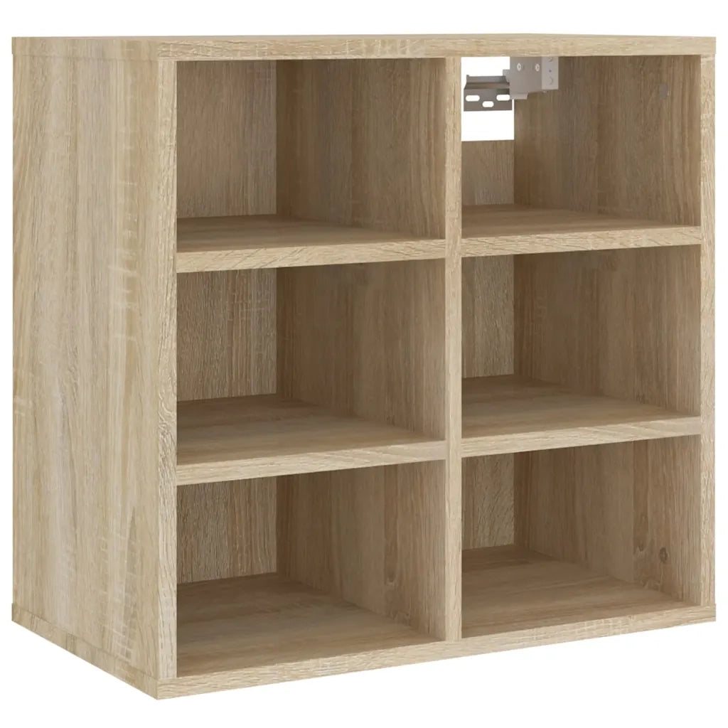 Scarpiera-Scaffale per scarpe Rovere Sonoma 52,5x30x50 cm