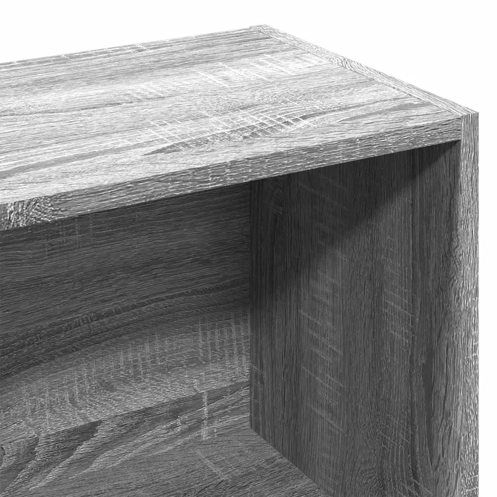 Libreria Grigio Sonoma 57x28,5x107,5 cm in Legno Multistrato 848008