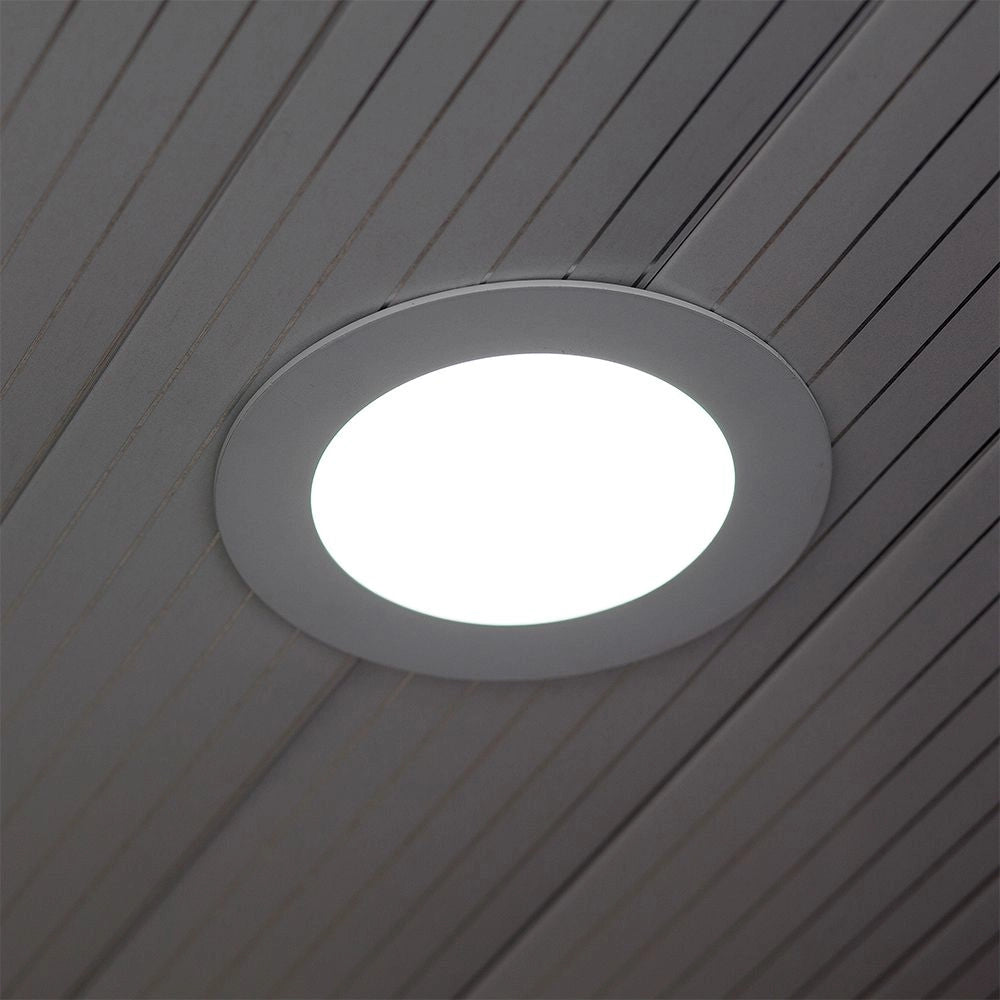 Downlight LED Pannello Premium 12W Rotondo 6400K 1050lm – V-TAC – VT-1207RD-N