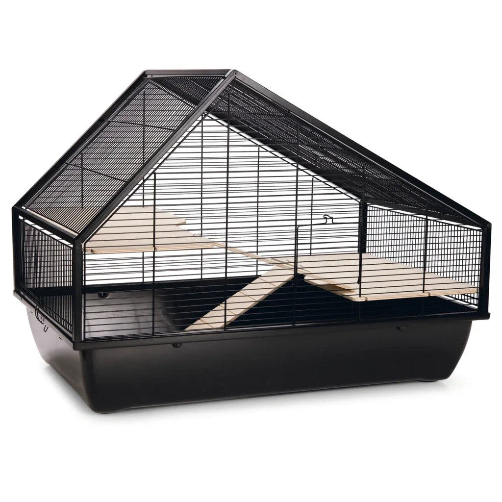 Beeztees Gabbia per Roditori Boas 76x46x57 cm Nera 438273