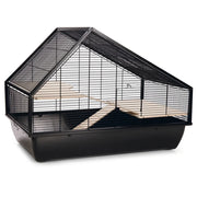 Beeztees Gabbia per Roditori Boas 76x46x57 cm Nera 438273