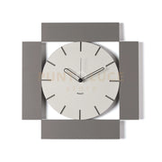 Orologio da parete minimal Radical Fango,avorio