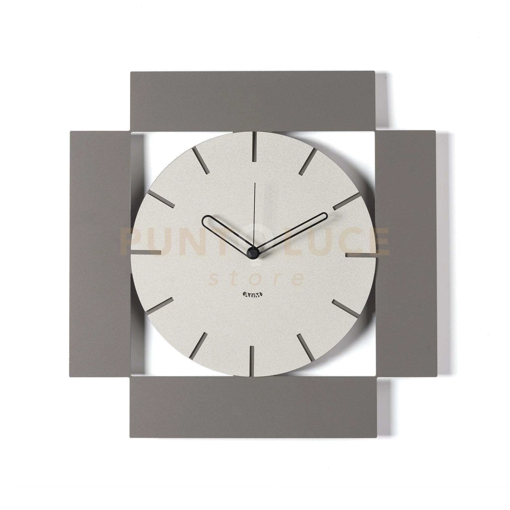Orologio da parete minimal Radical Fango,avorio