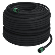 Tubo di Irrigazione da Giardino Nero 0,6" 100 m in Gomma 155875