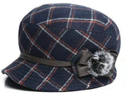 Cappello per donne, invernale e autunnale, baretto universale e versatile, cappello di lana spesso e caldo