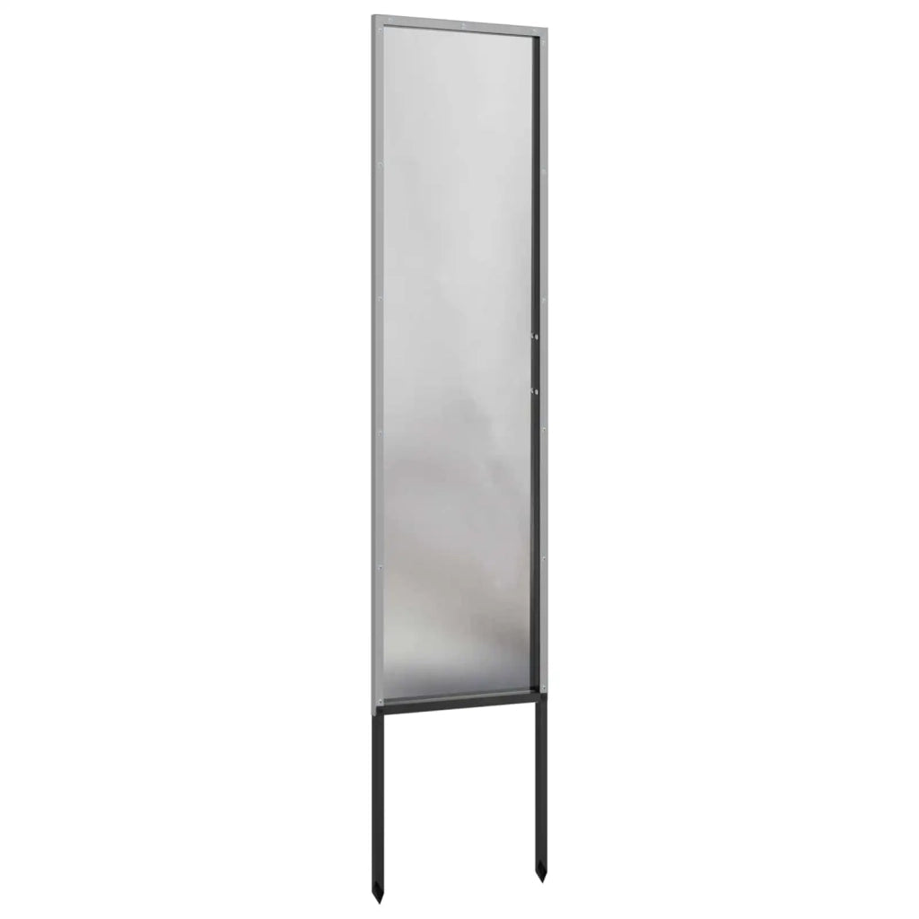 Schermo per privacy in giardino Traforo Argento 32 x 140 cm CFW8190773