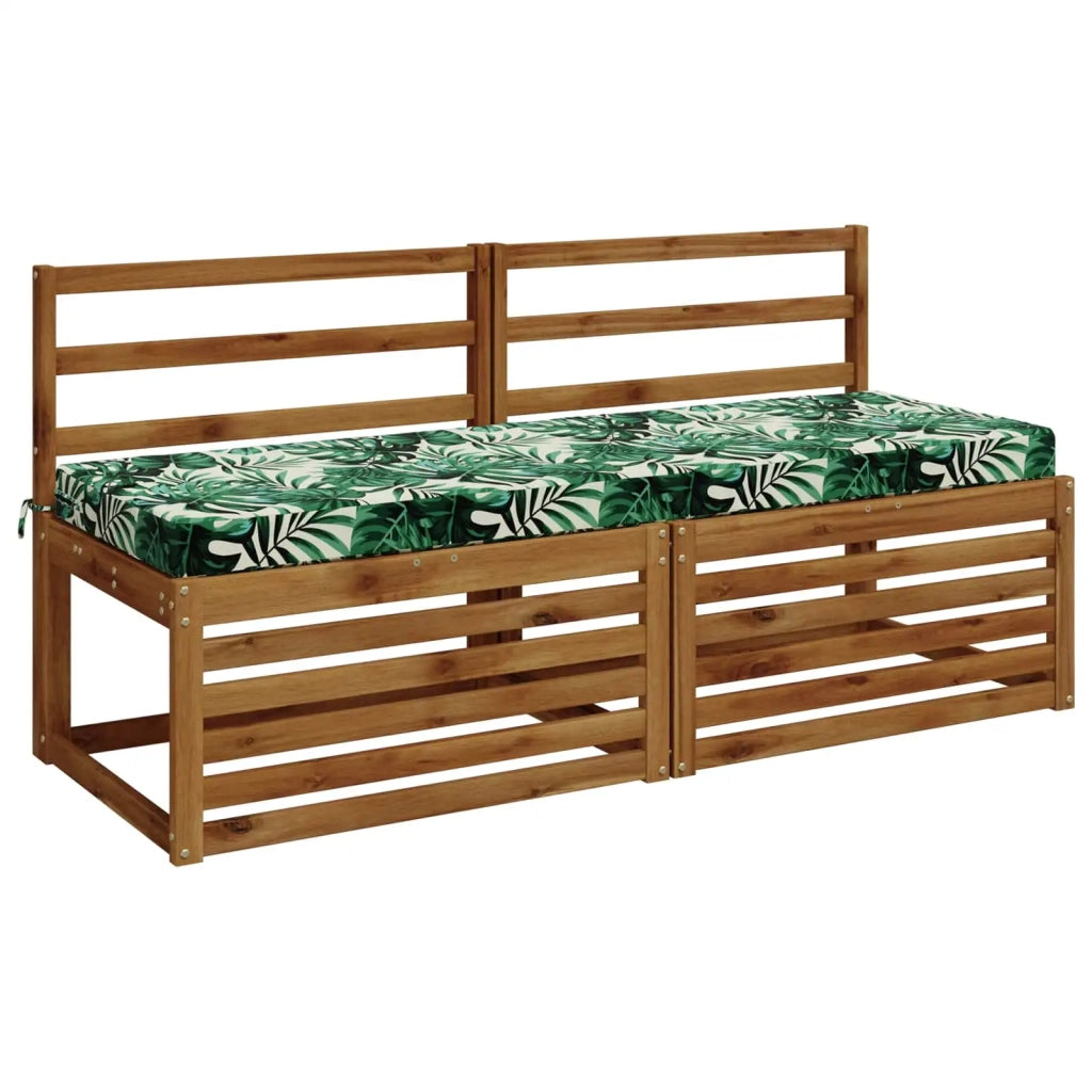 Cuscino per panchina SOEST 100% Poliestere Motivo a Foglie 950286
