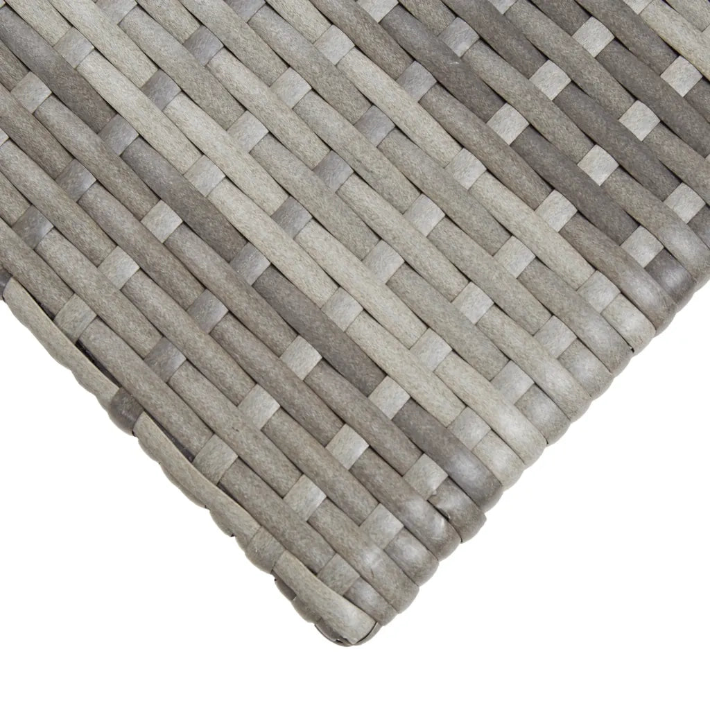 Tavolino da TÃ¨ Grigio 50x50x47 cm in Polyrattan cod mxl 51479