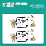 Set di riparazione carburatore 2 set - Set di sincronizzazione carburatore - Attrezzatura di regolazione carburatore - Adatto per F650/GS500E - 42 pezzi di accessori - Set di riparazione carburatore