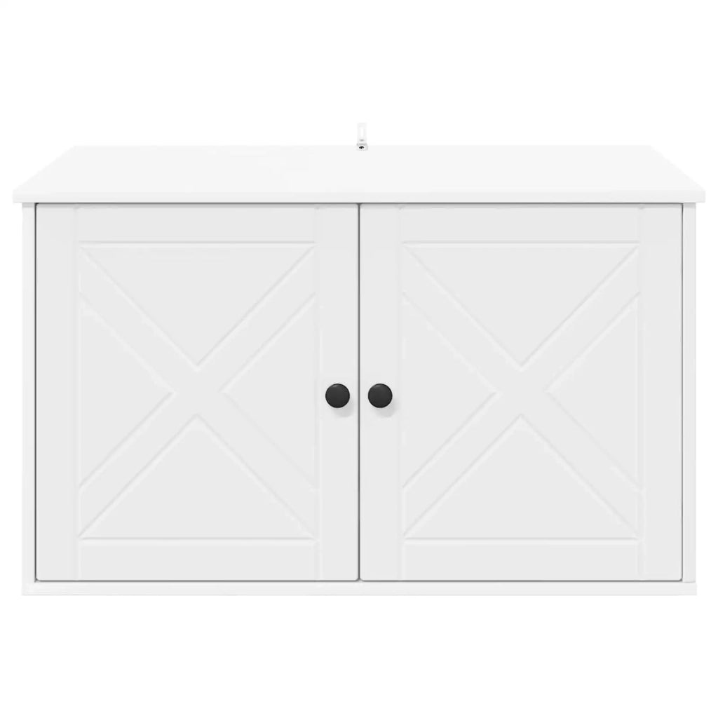 Casa per Gatti Bianco 85 x 55 x 50,5 cm Legno multistrato
