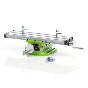 Tavolo da lavoro multifunzione con regolazione X-Y Piano a croce per trapani da banco