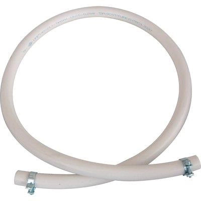TUBO GAS METANO + FASCETTA IN KIT - CM 200- 5 pezzi