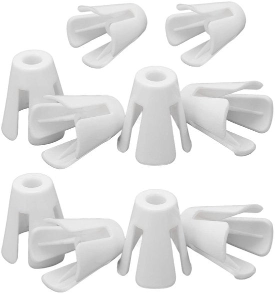 Set di 10 Spool Holder per Filo a Bolla - Compatibile con Macchine da Cucire - Installazione Facile - Materiale di Alta Qualità in Plastica - Progettazione Pratica - Supporto per Filo