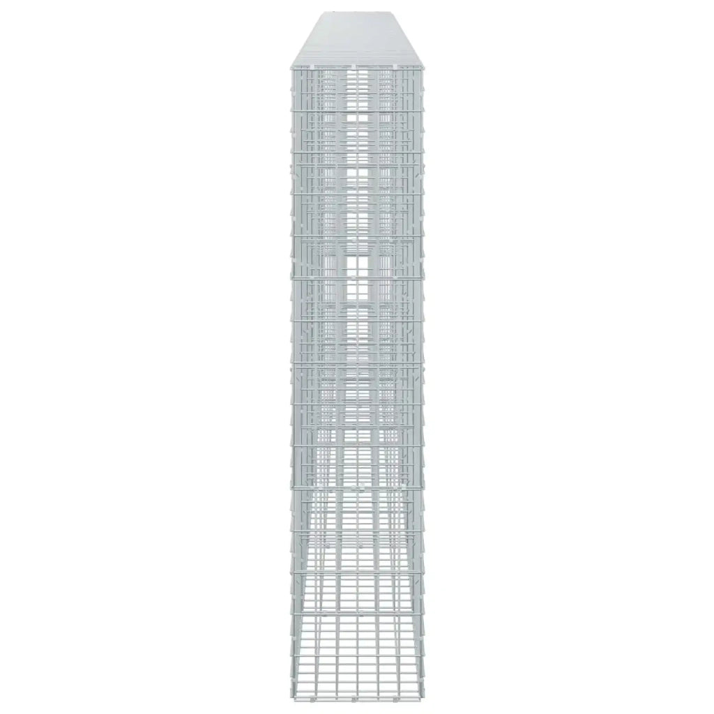 Gabione con Filo da 5 mm e Rete da 5x10 cm 700x30x150 cm 3464672