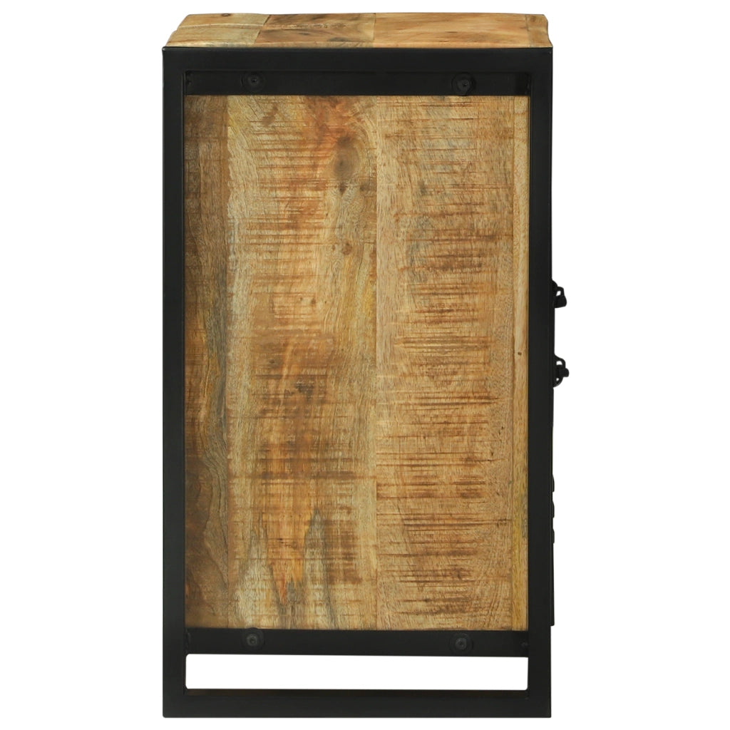 Mobile lavabo 55x35x60 cm in legno massello di mango