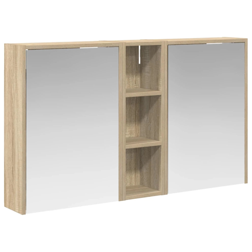 Set di Armadi da Bagno 3 pcs 106 x 16 x 62,5 cm 3403794