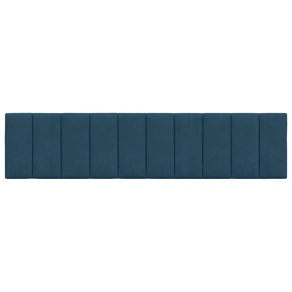 Cuscino Testiera Hanko Blu 200 cm in Velluto CFW4660771