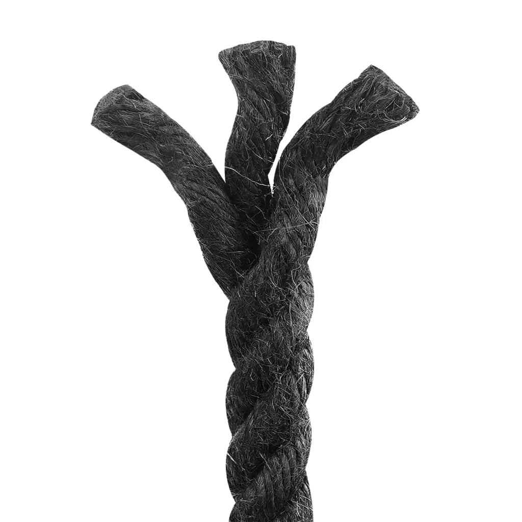 Corda di Juta 12 Nero 100% juta Tossa 42011619