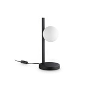 Lampada Da Tavolo Binomio 1 Luce G9 Nero