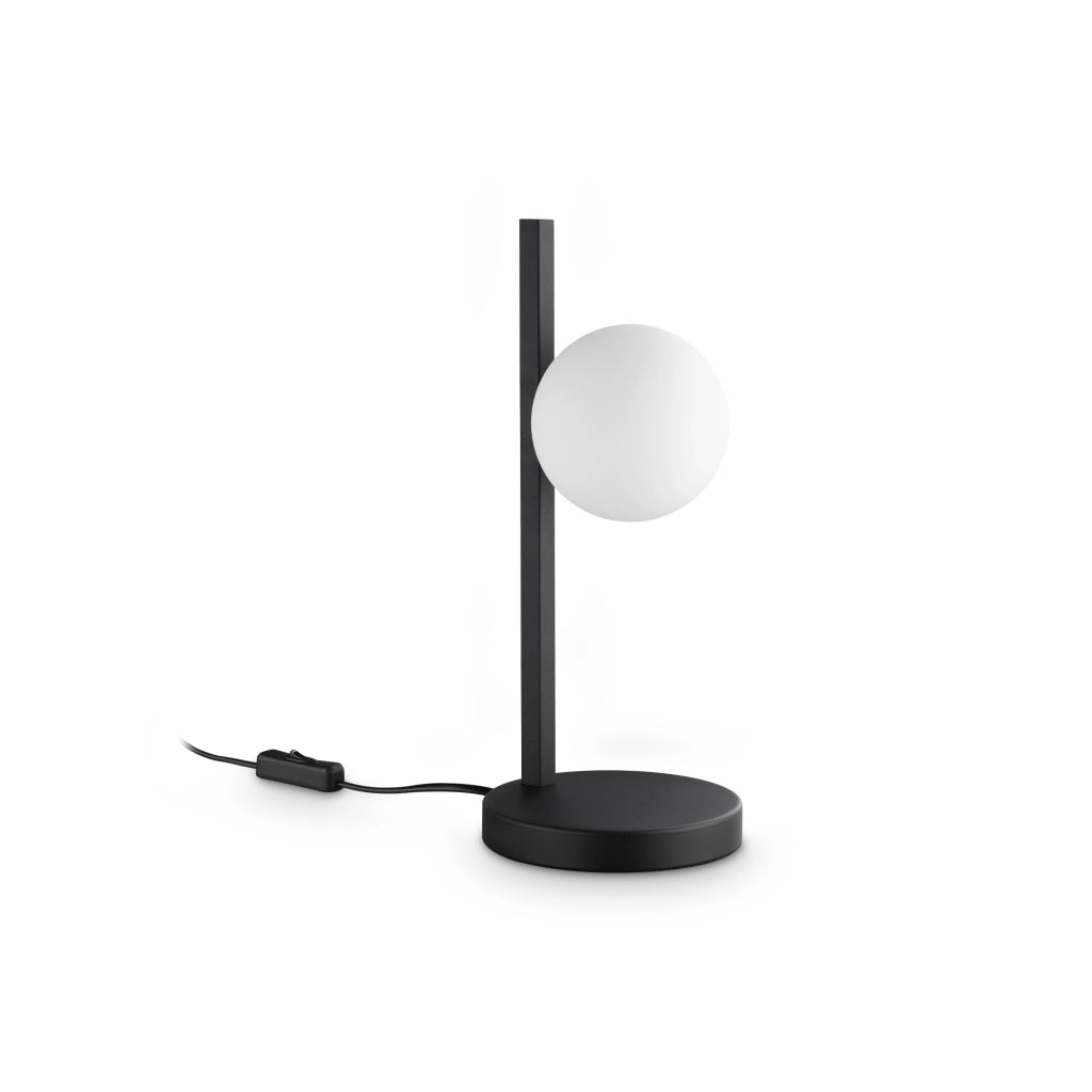 Lampada Da Tavolo Binomio 1 Luce G9 Nero