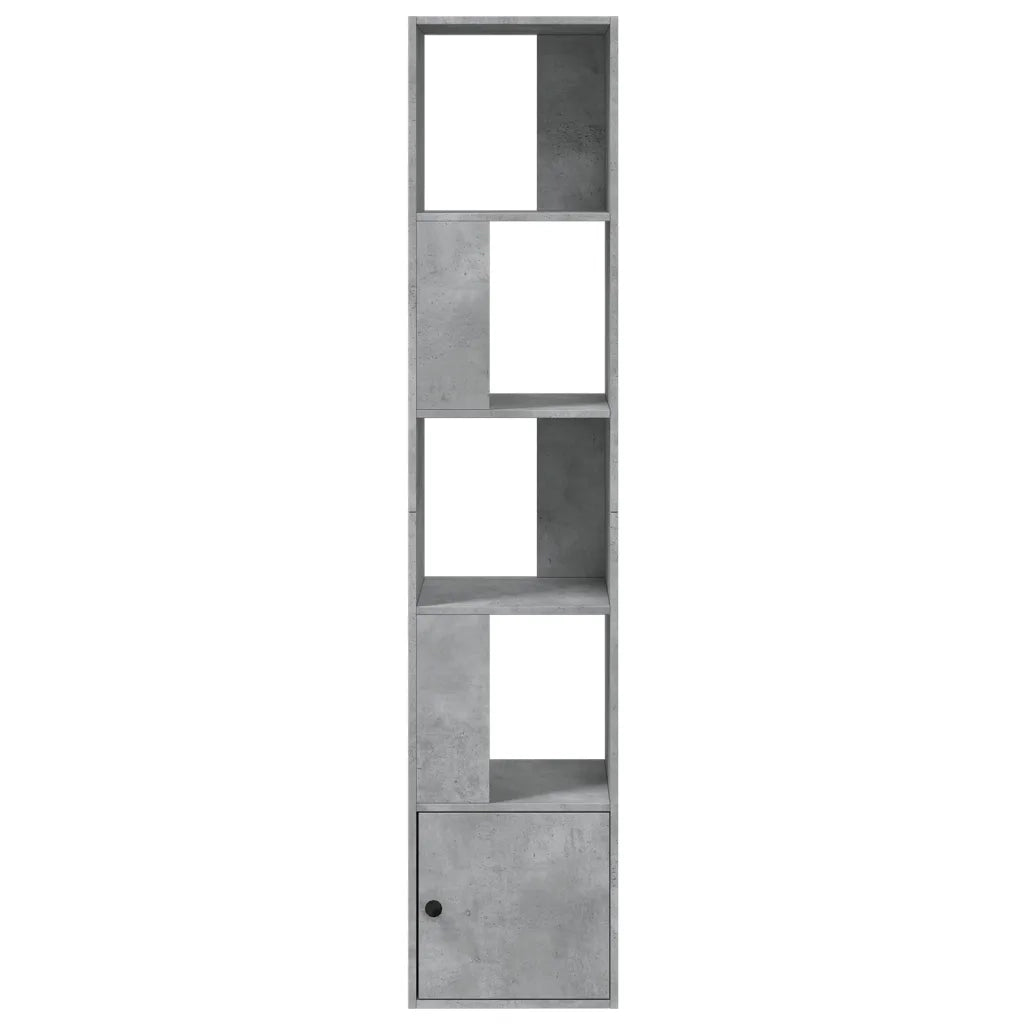 Libreria Grigio Cemento 40x36x189 cm in Legno Multistrato 848244