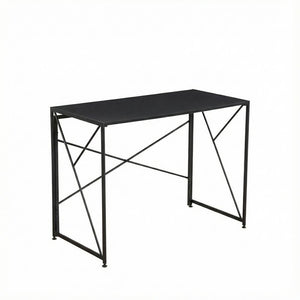 Scrivania - Xylo - piano nero gambe metallo