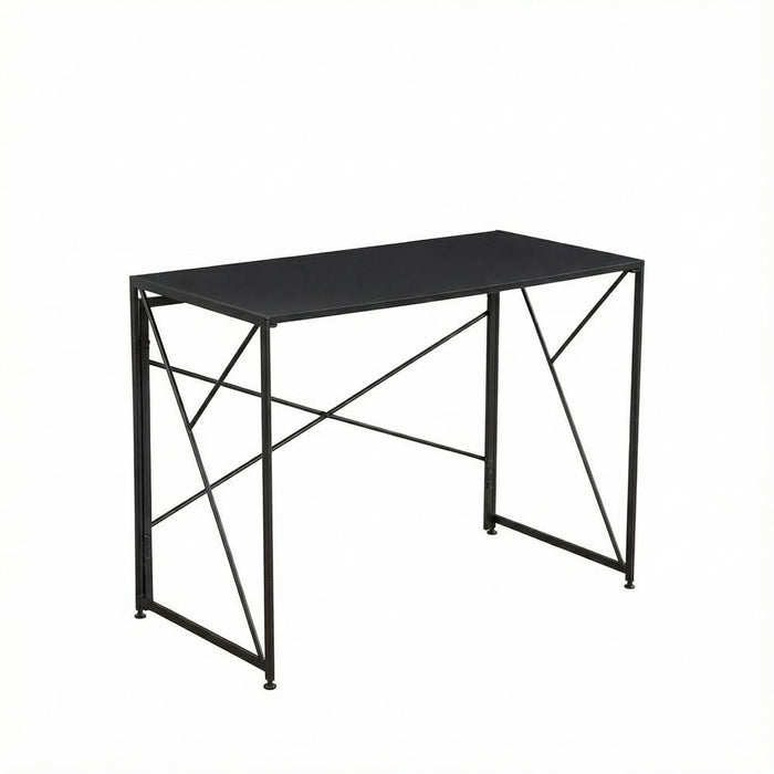 Scrivania - Xylo - piano nero gambe metallo