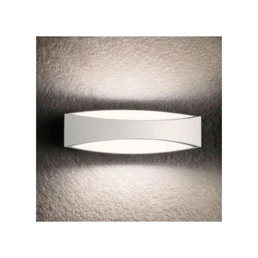 Trade Shop - Applique Lampada Da Parete Luce Led Moderna 12 Watt Luce 4000k 6500k 3000k E59-b - -bianco Freddo      -